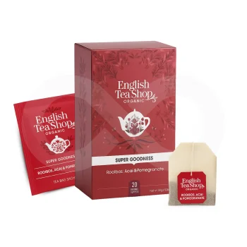 ENGLISH TEA SHOP® Chá Rooibos, Açai & Romã 20 un.