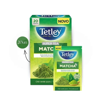 TETLEY® Chá Matcha 20 un.