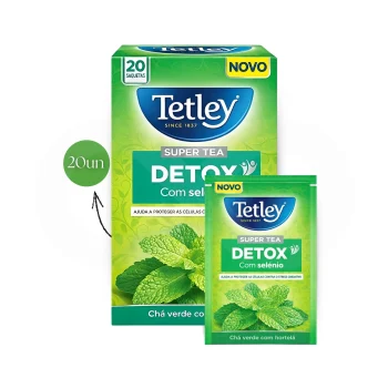 TETLEY® Chá Detox Selenio 20 un.