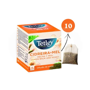 TETLEY® Chá Cidreira Mel 10 un.