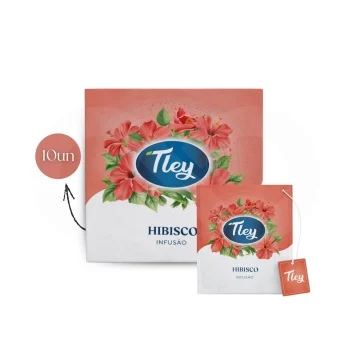 TLEY® Chá Hibiscus 10 un.