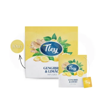TLEY® Chá Gengibre & Limão 10 un.