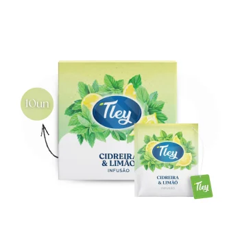 TLEY® Chá Cidreira Com Limão 10 un.