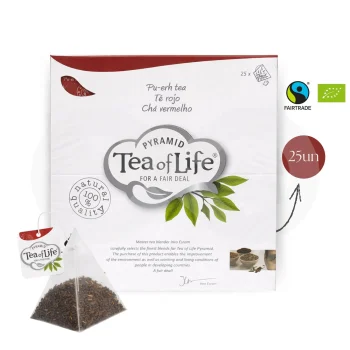 TEA OF LIFE® Chá Pu-Erh 25 un.