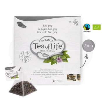 TEA OF LIFE® Chá Preto Earl Grey 25 un.