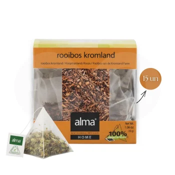 ALMA® Chá Rooibos Kromland 15 un.