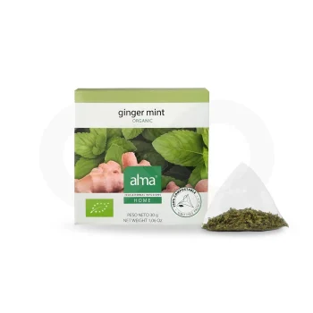 ALMA® Chá Ginger Mint 15 un.