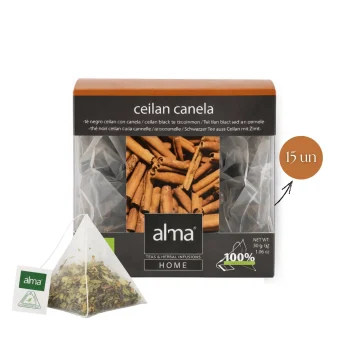 ALMA® Chá Ceilan Canela 15 un.