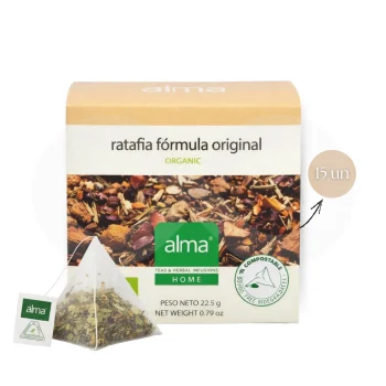 ALMA® Chá Ratafia Formula Original 15 un.