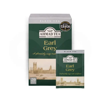 AHMAD TEA® Chá Earl Grey 20 un.