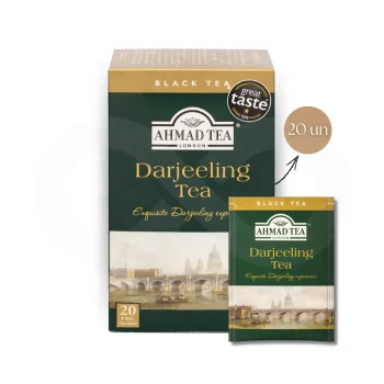 AHMAD TEA® Chá Darjeeling 20 un.