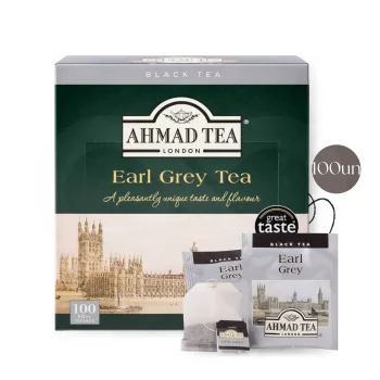 AHMAD TEA® Chá Earl Grey 100 un.