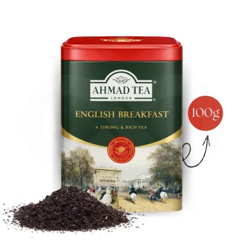 AHMAD TEA® Chá English Breakfast Tin 100g