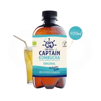 THE GUTSY CAPTAIN® Kombucha Original 400ml