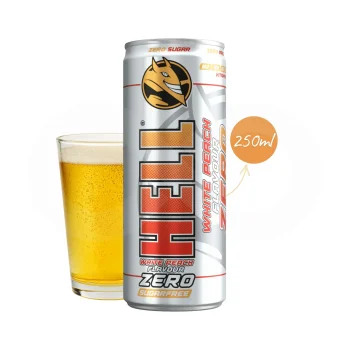 HELL ENERGY® White Peach Zero 250ml
