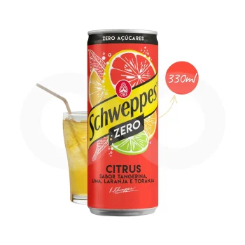 SCHWEPPES® Agua Tonica Citrus Zero 330ml