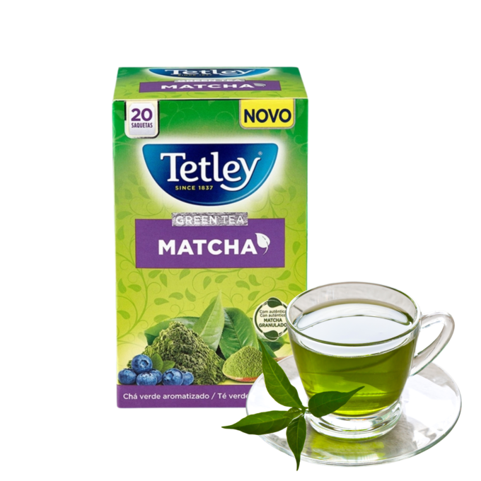 Chá Tetley® Super Tea Matcha Mirtilo 20 unid