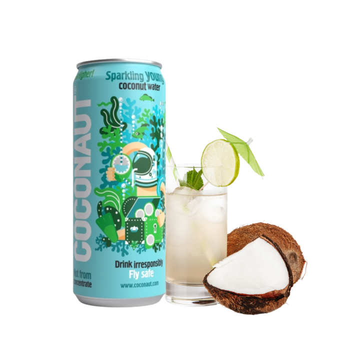 Bebida Coconaut® Agua de Coco com Gás 320ml