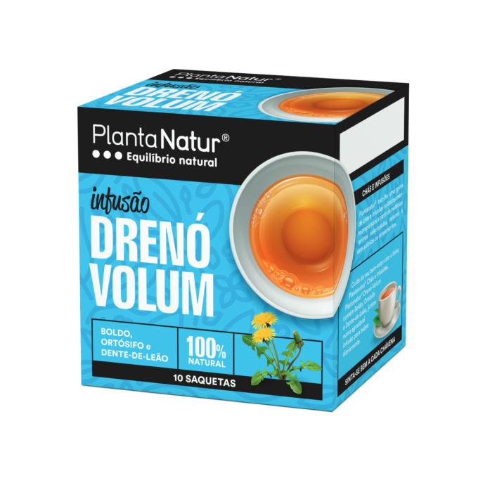 Chá PlantaNatur® Infusão Drenó Volum 10 unid