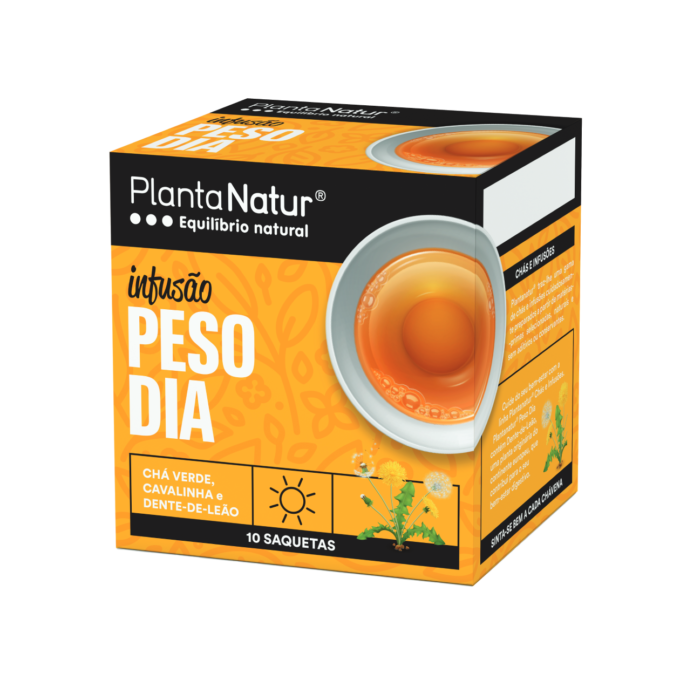 Chá PlantaNatur® Infusão Peso Dia 10 unid