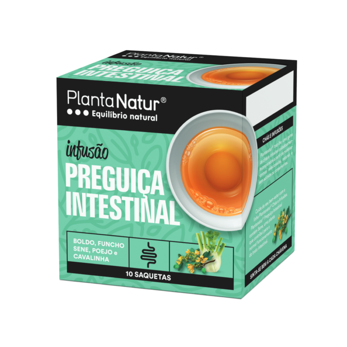 Chá PlantaNatur® Infusão Preguiça Intestinal 10 unid