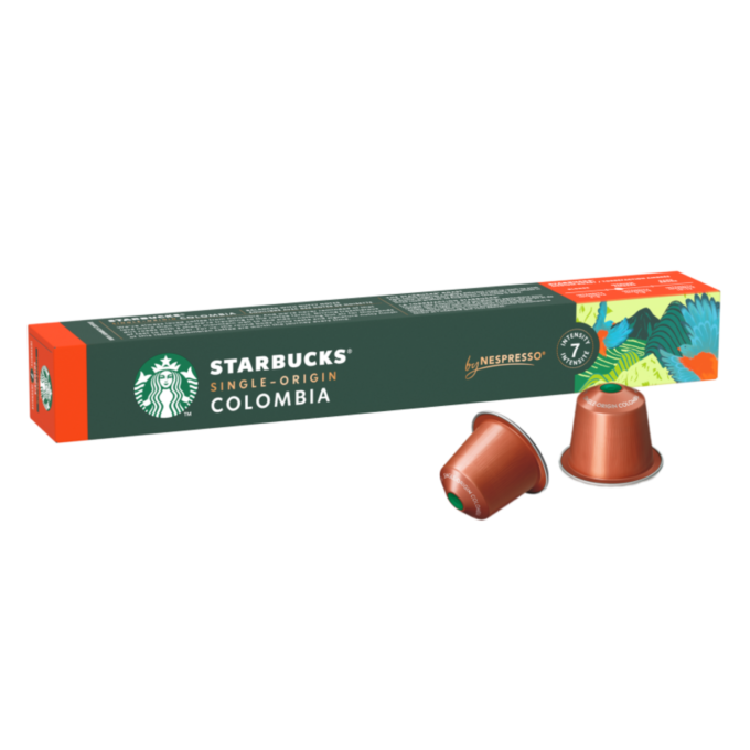 Capsulas Compatíveis Nespresso® Starbucks® Colombia 10 unid.