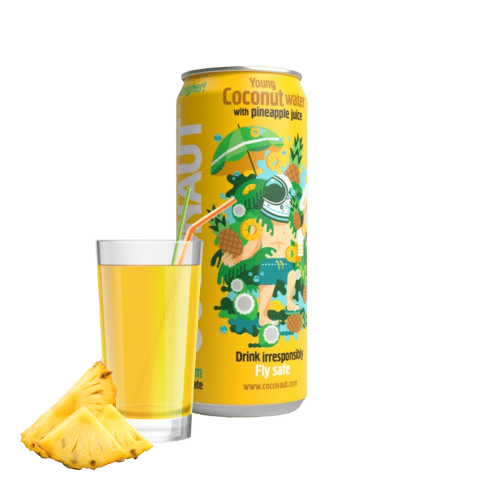 Bebida Coconaut® Agua de Coco com Ananás 320ml