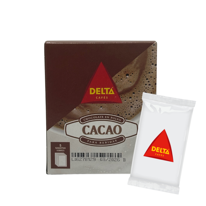 Chocolate em Pó Delta Cafés® Cacau 5 x 25g