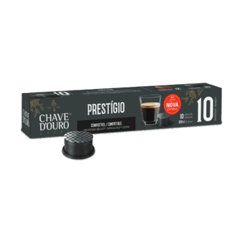 Cápsulas Compatíveis Delta Q® Chave D'Ouro® Prestigio 10 unid.