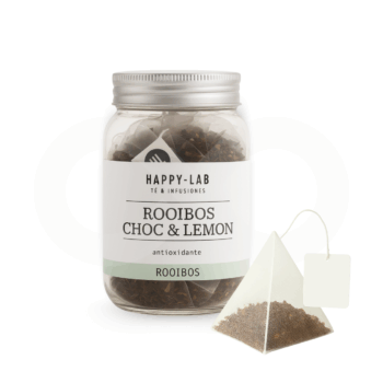 Chá Happy Lab® Rooibos Choc & Limão 14 unid.
