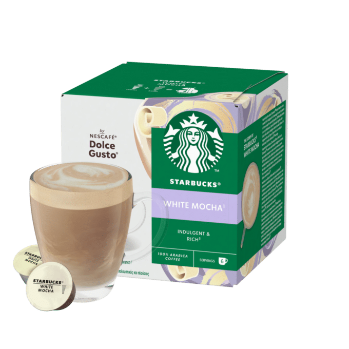 Capsulas Compatíveis Dolce Gusto® Starbucks® White Mocha 6 unid.