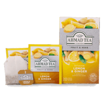 Chá Ahmad® Limão & Gengibre 20 unid.