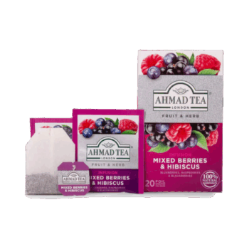 Chá Ahmad® Frutos Vermelhos & Hibisco 20 unid.