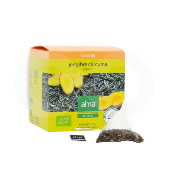 Chá Alma® Gengibre Curcuma 15 unid.