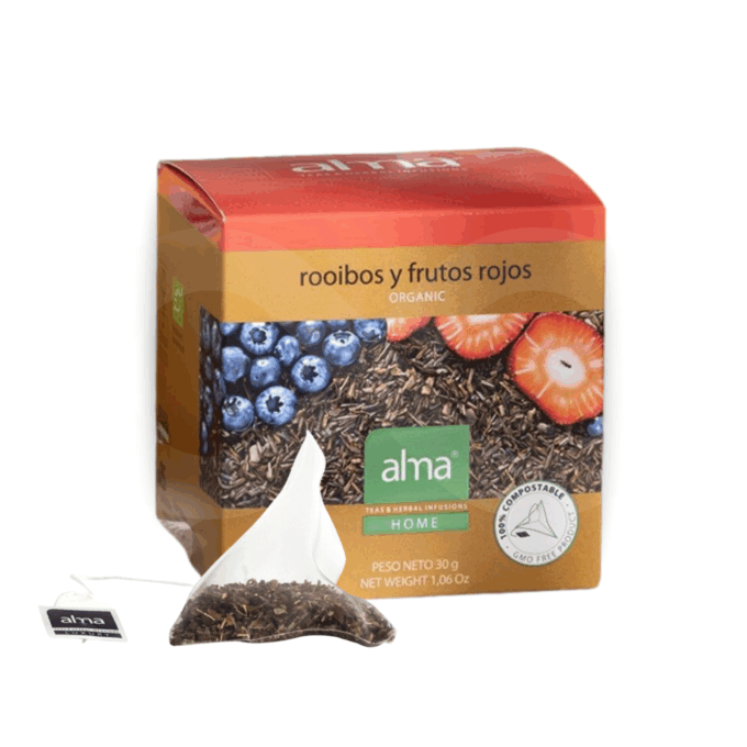 Chá Alma® Rooibos & Frutos Vermelhos 15 unid.