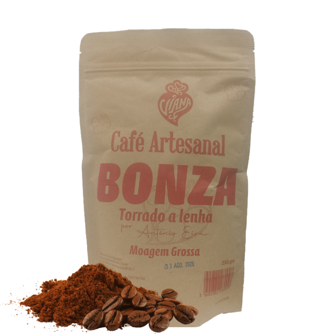 Café Moído Bonza® Moagem Grossa 250g