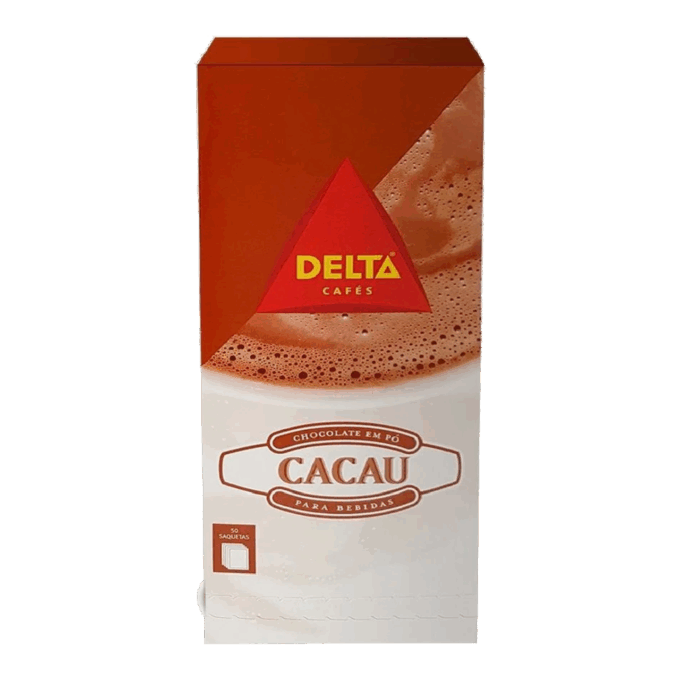 Chocolate em Pó Delta Cafés® Cacau 50 x 25g