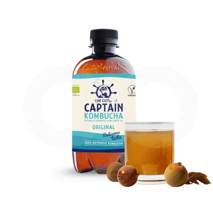 Chá Frio The Gutsy Captain® Kombucha Original 400 ml