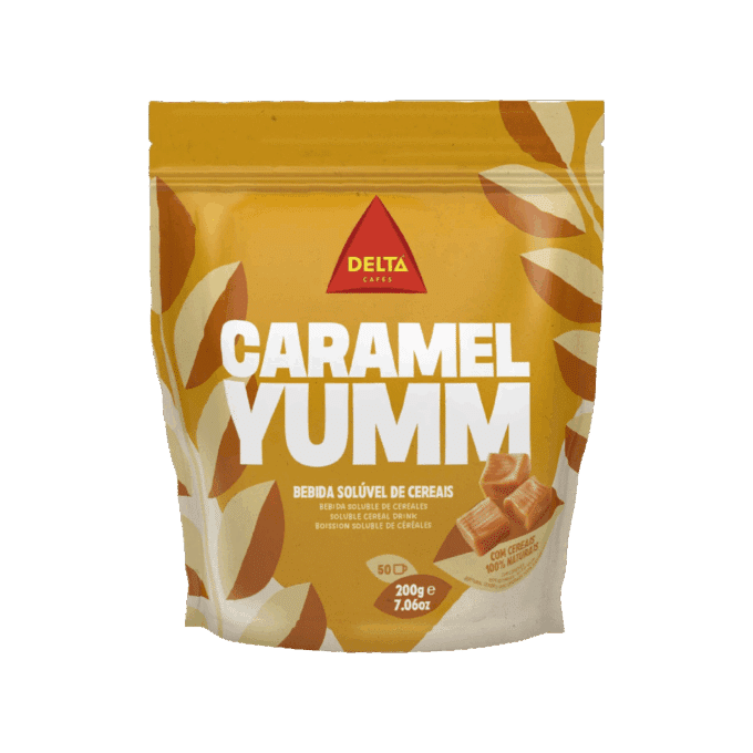 Bebida Cereais Delta Cafés® Caramel Yumm 200g