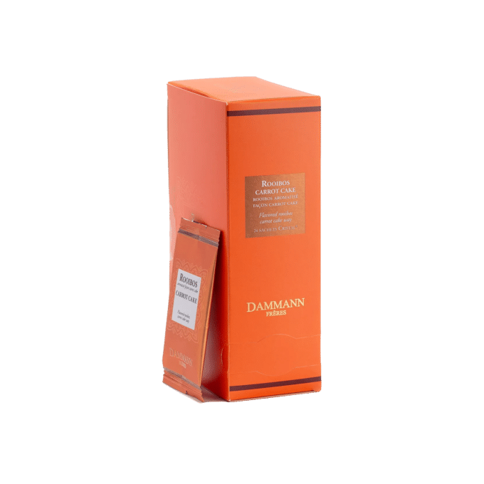 Chá Dammann Frères® Rooibos Carrot Cake 24 unid.