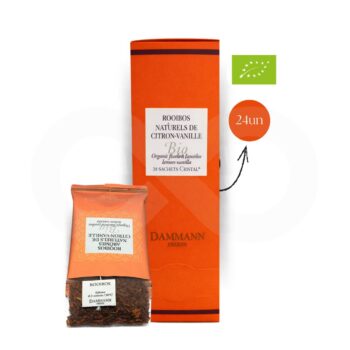 Chá Dammann Frères® Rooibos Citron Vanille Bio 24 unid.
