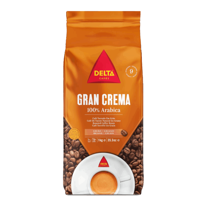 Café Grão Delta Cafés® Gran Crema 1kg