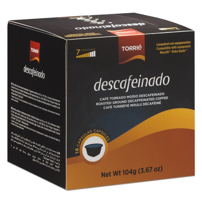 Cápsulas Compatíveis Dolce Gusto® Torrie® Decaf 16 unid.