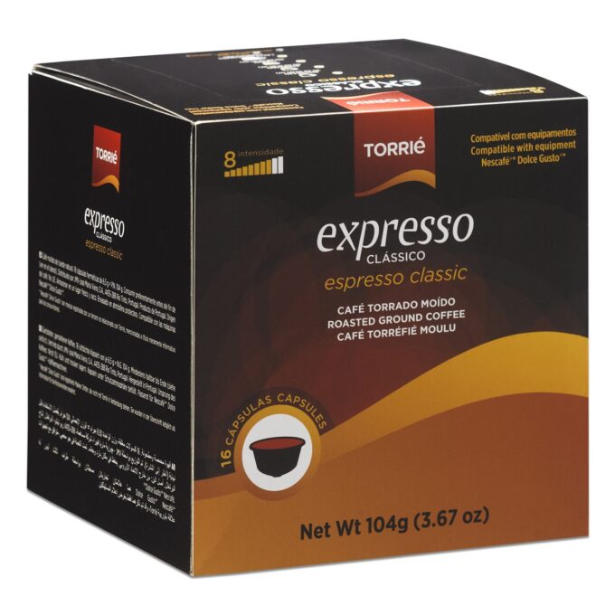 Cápsulas Compatíveis Dolce Gusto® Torrie® Expresso 16 unid.