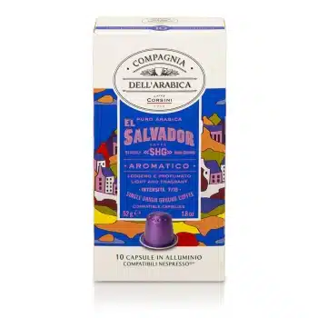 Cápsulas Compatíveis Nespresso® Compagnia Dell'Arabica® El Salvador 10 unid.