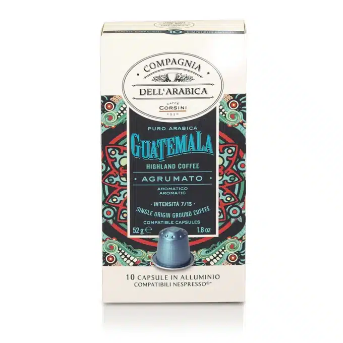 Cápsulas Compatíveis Nespresso® Compagnia Dell'Arabica® Guatemala 10 unid.