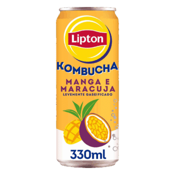 Chá Frio Lipton® Kombucha Manga e Maracujá 330ml