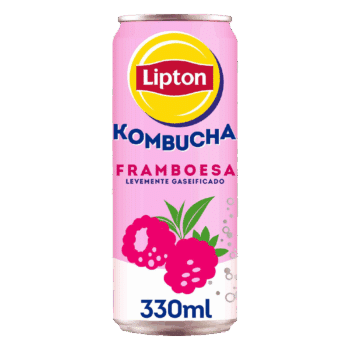 Chá Frio Lipton® Kombucha Framboesa 330ml