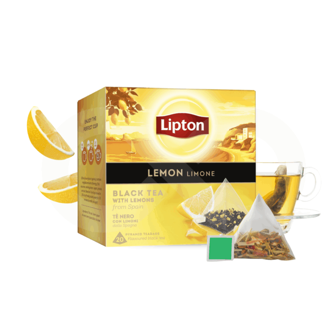 Chá Lipton® Chá Preto com Limão 20 unid.