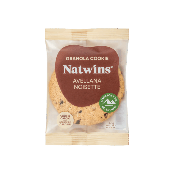 Bolachas Natwins® Avelã individual